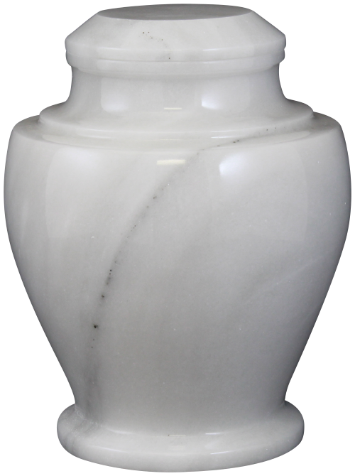 adult cremation urn marble urn white UUAB0170 1